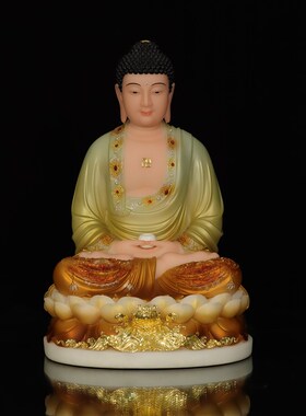 新品汉白玉佛像观音m菩萨释迦摩尼佛地藏王弥勒佛娑婆三圣四圣家