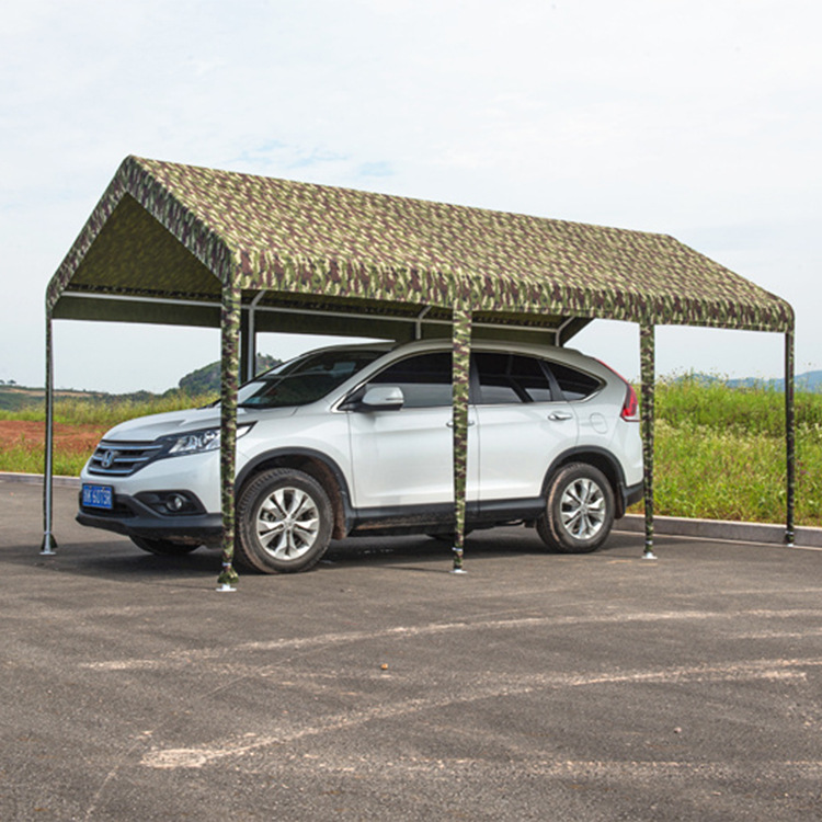 极速迷彩停车棚汽车帐篷阳台w雨棚遮阳棚婚庆活动篷移动车篷活动