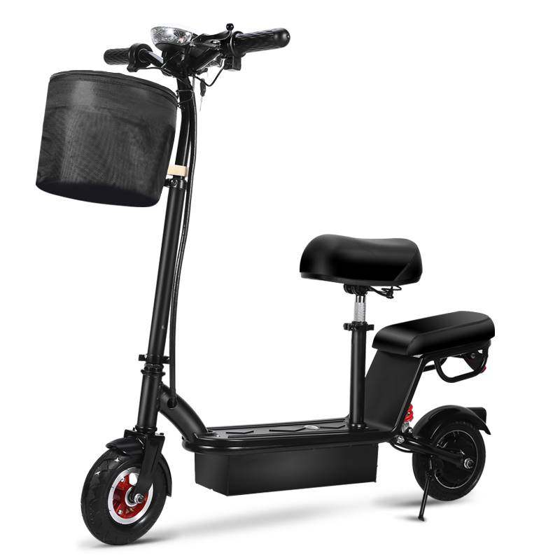 极速电动滑板车成k年代步小型折叠电瓶车迷你超轻便携上班女士带