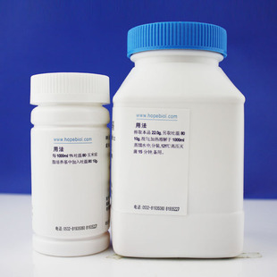 250g 极速1%b吐温80 HB0236 青岛海博 玉米琼脂培养基