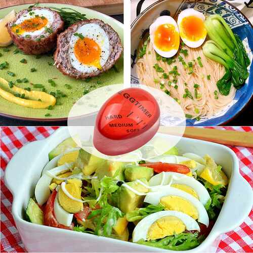 极速Color Changinlg Egg Timer Cooking Resin Material Perfect
