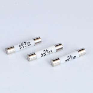 RO58 R058熔芯0.5A1A2AK3A4A5A6A8A10A15A1 极速陶瓷保险丝管6