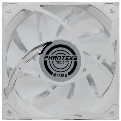 速发追风者 M25-120 12CM D-RGB白色工包风量型主机壳散热风扇 PW