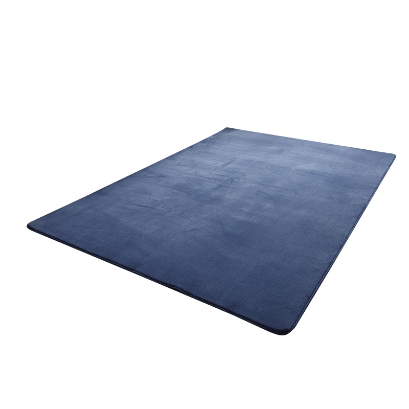 极速短毛客厅f茶几地毯满铺大面积卧室牀边毯儿童房间爬行垫定制