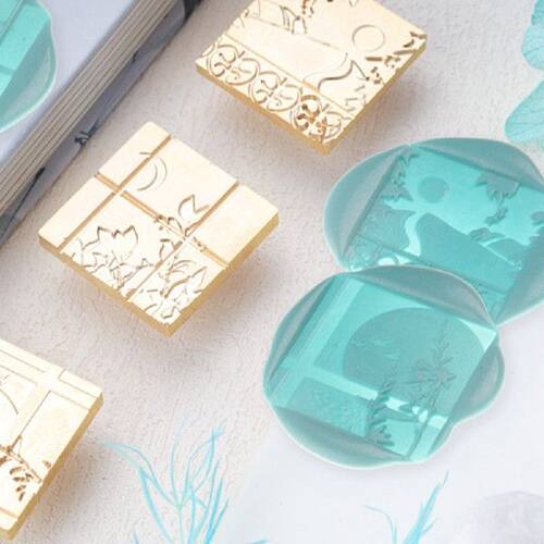 极速Sealing Wax Copper Heuad Classic Vintage Wax Sealing Cop