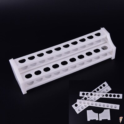 极速Plastic 20 kHoles Test Tube And Tube Pipette Holder Rack