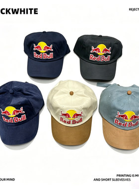 RedBull红牛刺绣男女帽子