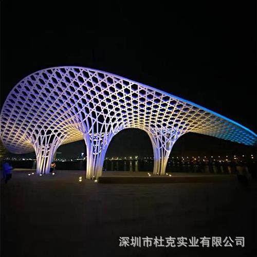 大型不锈钢廊架景观雕塑户外异形创意金属凉亭公园文化长廊廊架,家居饰品,户外/庭院摆件,淘宝优惠券,粉丝福利购,淘宝优惠卷