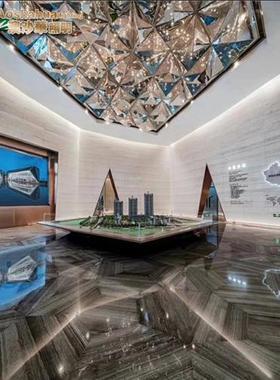 博物馆艺术工程吊灯售楼部沙盘吊灯展厅办公楼宴会厅酒店大堂灯具