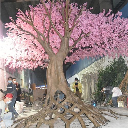 广州厂家仿真枯树枝天然树枝大型橱窗展厅广场商场造景装饰假树枝