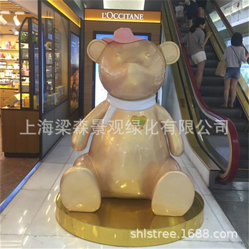 玻璃钢雕塑卡通人物公仔动漫美陈大型商场门店装饰树脂落地摆件