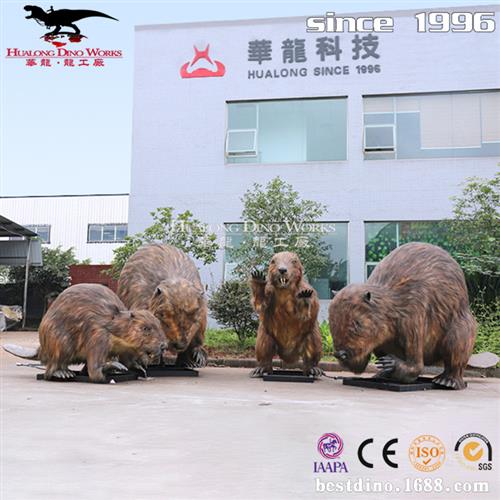 仿真动物土拨鼠特殊产品来图制作自贡大型动物厂家博物馆展览