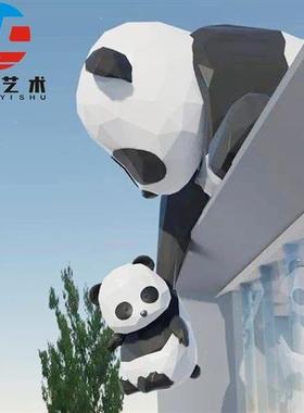 大型商业美陈不锈钢玻璃钢雕塑定制商场户外景观广场卡通动物摆件