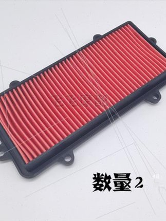 新适用标致姜戈水冷踏板摩托车空气滤芯SF4 QP150T3CG滤清器空品