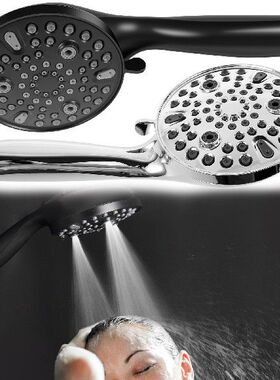 极速High Pressure Shower Head 10-DMode Handheld Showerhead W