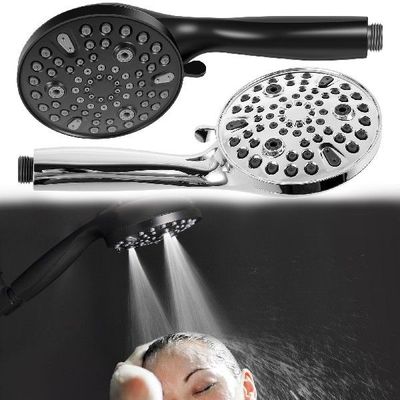 极速High Pressure Shower Head 10-DMode Handheld Showerhead W