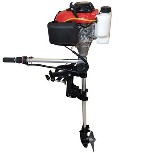 极速二冲四冲程汽k油动力船外机舷外机渔船马达螺旋桨推进器皮划