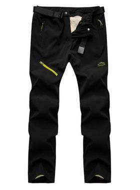 极速Winter Men Fleece Pants Hiking kking LCamping Climb Pant