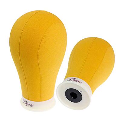 极速22 Inch Canvas Block Head Mannequin HeadP with Stand Col