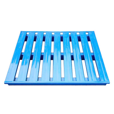 极速景县 叉车g新款铁制托盘 直角流周转铁卡板钢制叉车托盘可定