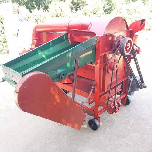 极速三个风d机复脱型稻麦脱粒机内蒙赤峰红小豆脱粒机湿水稻谷子