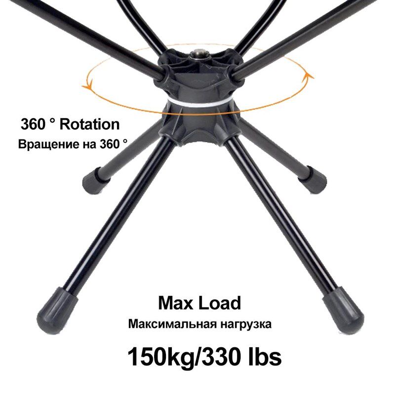 极速Outdoor 360 degree rotatable leisure chair fishiXng chai