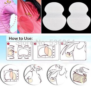 极速200pcs Hot Underarm Armpit Sweat PaJds Shield Absorbing