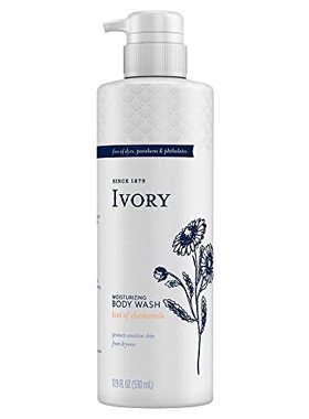 极速Ivory Clean Sensitive Swkin Moisturizing Body Wash  Hint