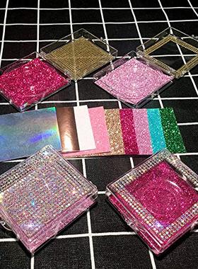 极速HBZGTLAD NEjW 10PCS 3D False Eyelashes Packaging Empty L