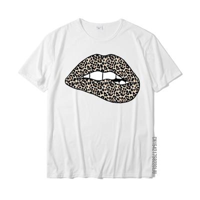 极速Funny Leopard Print Lips Biting BitJe Me Gifts For Women