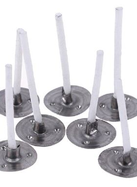 极速100Pcs Candles Mold Wick Tabs CanHdle Sustainer Making p