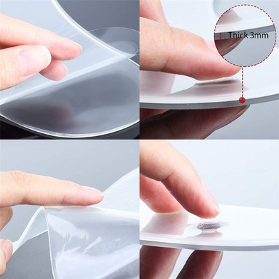 极速Reusable Silicone Anti-wrinkleF Face Forehead Cheek Chin