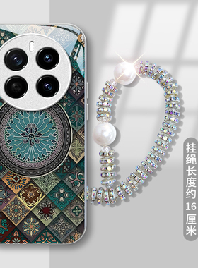 适用荣耀Magic7手机壳新款Magic7Pro创意复古Magic6时尚Magic5图腾莲花agic4玻璃保护套Magic3全包防摔壳