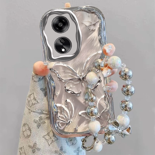 适用OPPOA系列手机壳电镀奶油纹