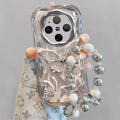 适用VIVOX系列手机壳ins浪漫蝴蝶