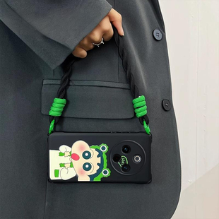 Y74 Y15外壳 Y78plus Y12 Y33T可爱Y53女款 Y36I Y76S 小新青蛙Y77E y100t新款 适用vivoY300Pro手机壳Y200i