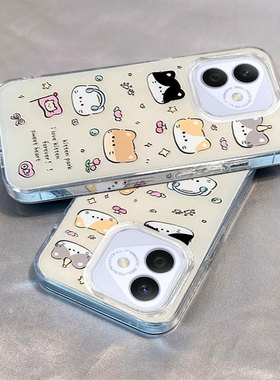 适用于荣耀X60Pro手机壳新款X50i+卡通X40大孔白色IMD时尚X30i可爱耳机猫咪网红女款X10手链全包防摔保护套