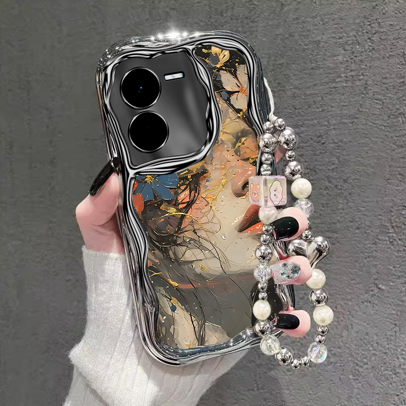 iQOOZ系列艺术唯美漫画少女外壳