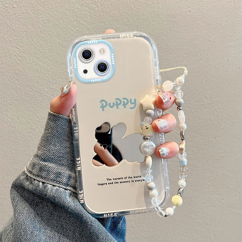 苹果全型号手机壳硅胶镜面兔子