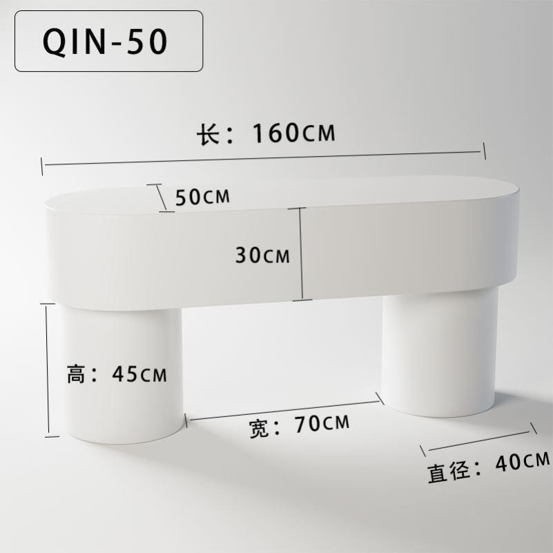 鞋包流水台异形中岛柜展示台高低台服装店女装店橱窗装饰道具异型