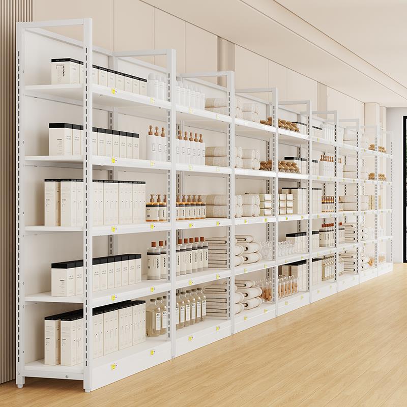 货架展示柜陈列多层置物超市产品零食文具宠物烟酒礼品靠墙便利店