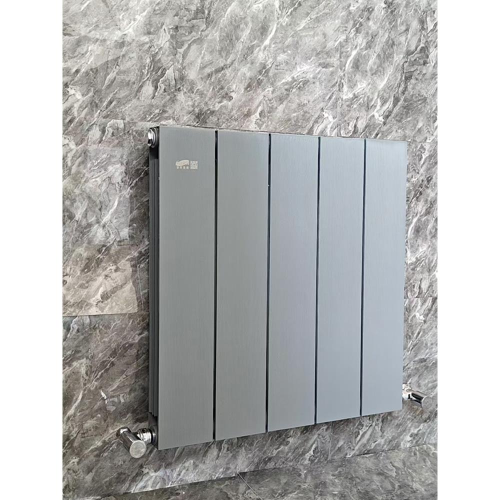 铜铝复合暖气片家用集中供暖明装水暖暖气壁挂式艺术暖气超薄立式