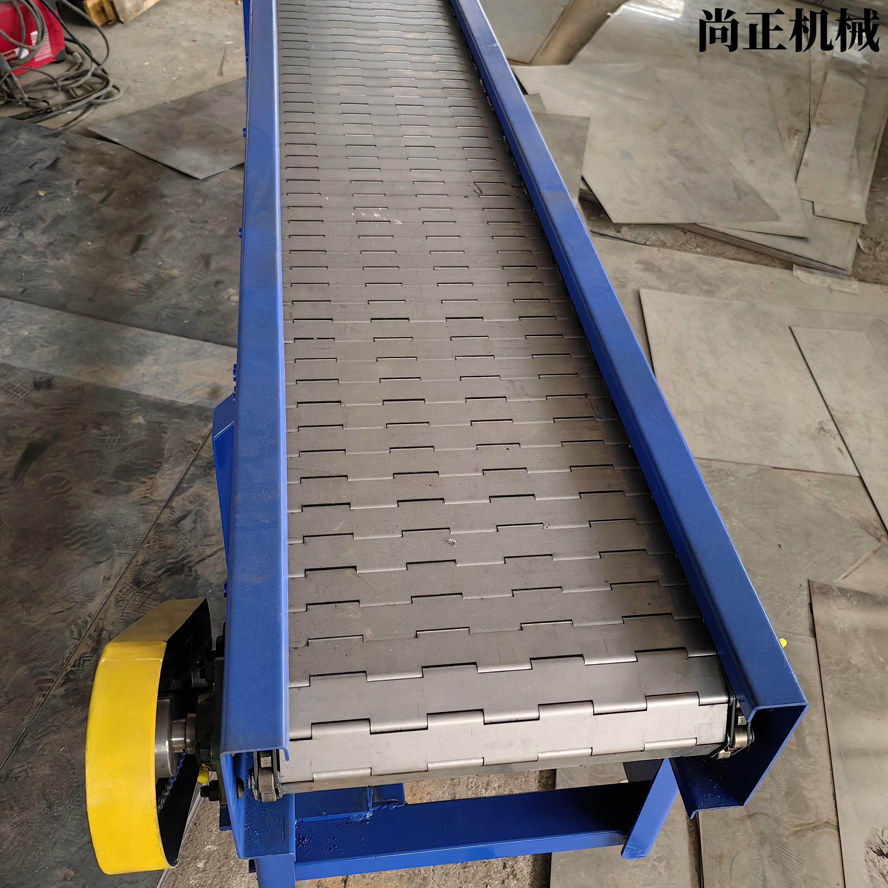 不锈钢链板输送机耐高温食品清洗烘干板链输送线金属板链传送机,五金/工具,传动带,淘宝优惠券,粉丝福利购,淘宝优惠卷