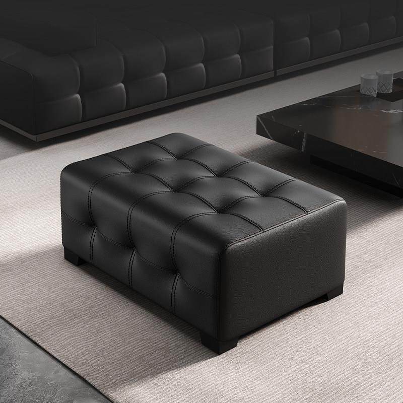 客厅劳伦斯沙发凳长条储物搁脚凳矮凳黑色单人方形沙发贵妃脚踏凳,住宅家具,沙发凳/脚踏,淘宝优惠券,粉丝福利购,淘宝优惠卷