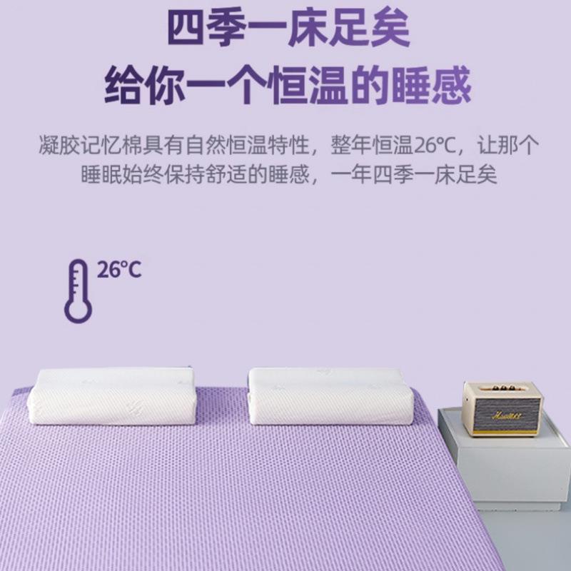 A类凝胶记忆棉床垫家用软垫租房专用学生宿舍榻榻米床褥子海绵垫