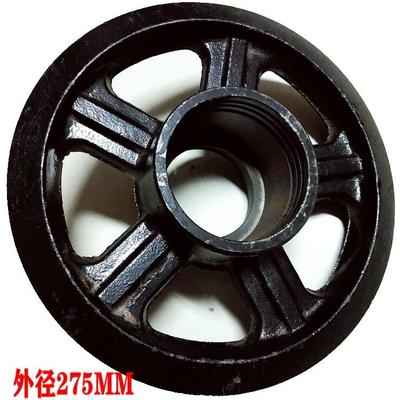 新款谷王中联收割机履带导向轮涨紧轮PL50履带机滚轮导向轮