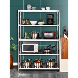 高五层180不锈钢架子置物架货架多层长60/70/80/90宽30/35/40/45