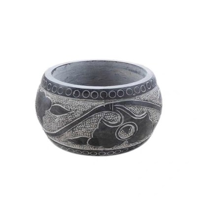 柱基石柱脚石石鼓青石柱础石底座A墩子柱顶石石雕仿古空心石柱墩