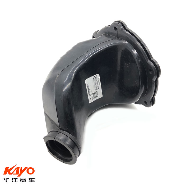 华阳T2 T4越野摩托车 空滤器进气接头 进气胶R管 喉管 橡胶接头