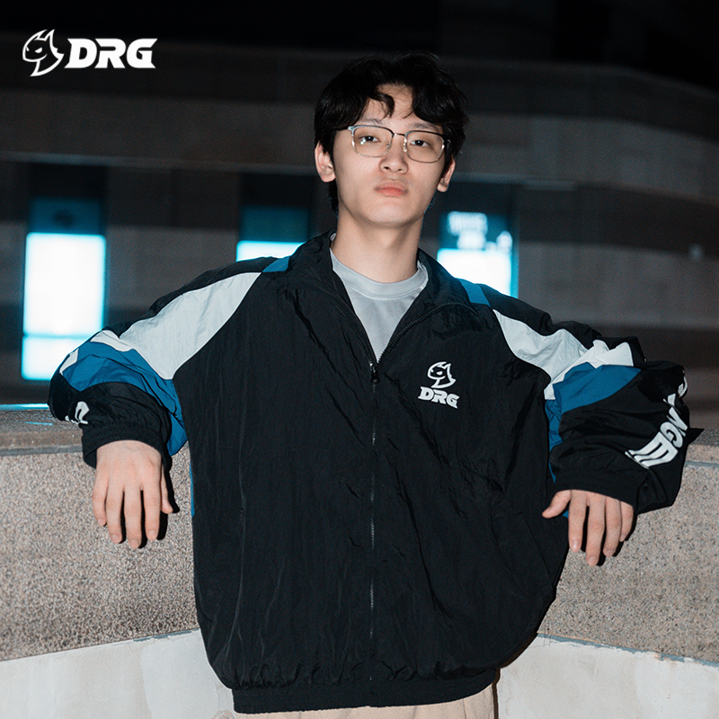 【DRG】2025队服 选手同款 黑蓝色/卡其色冲锋衣外套